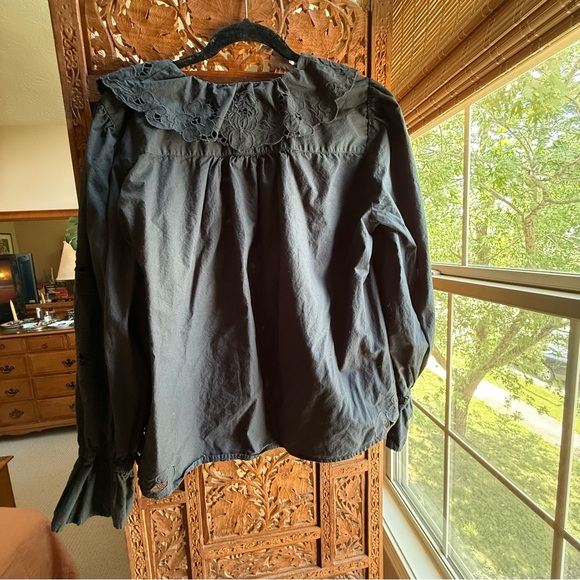 Free People Eyelet Blouse - Picture 3 of 3